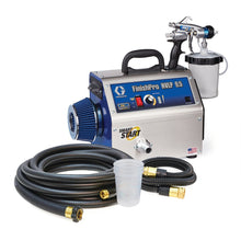 Electric HVLP finish paint sprayer with pump