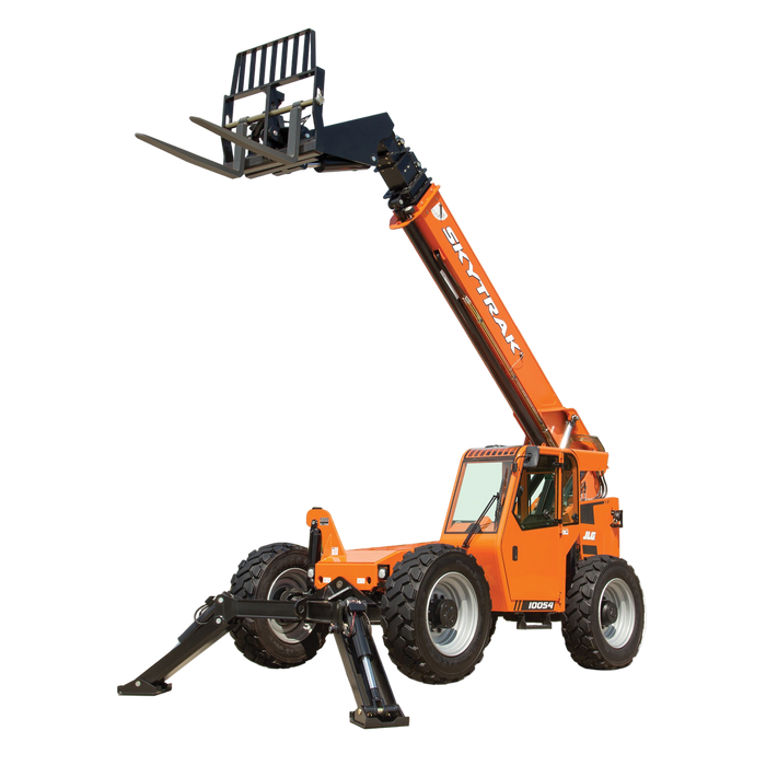 Rent a Skytrak or JLG Telehandler Forklift, 10,000 lb, 54' Reach