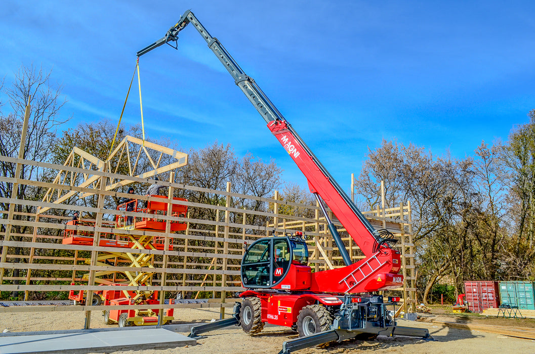 Magni Rotating Telehandler Roto Boom 82' 13,000 lbs
