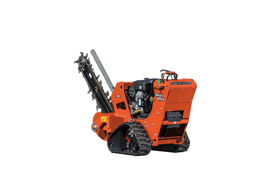 Ditch Witch Trencher Rental, 24" w/ Tracks