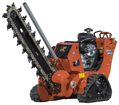 Ditch Witch Trencher Rental 36" Tracks