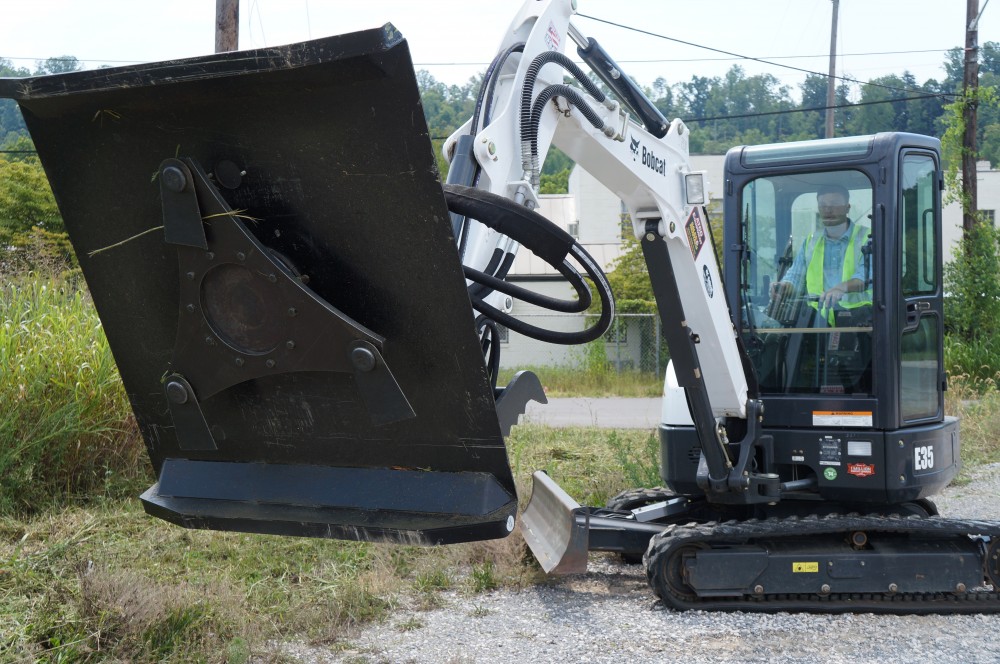 42" Excavator Mount Ditch Mower. Excavator Optional