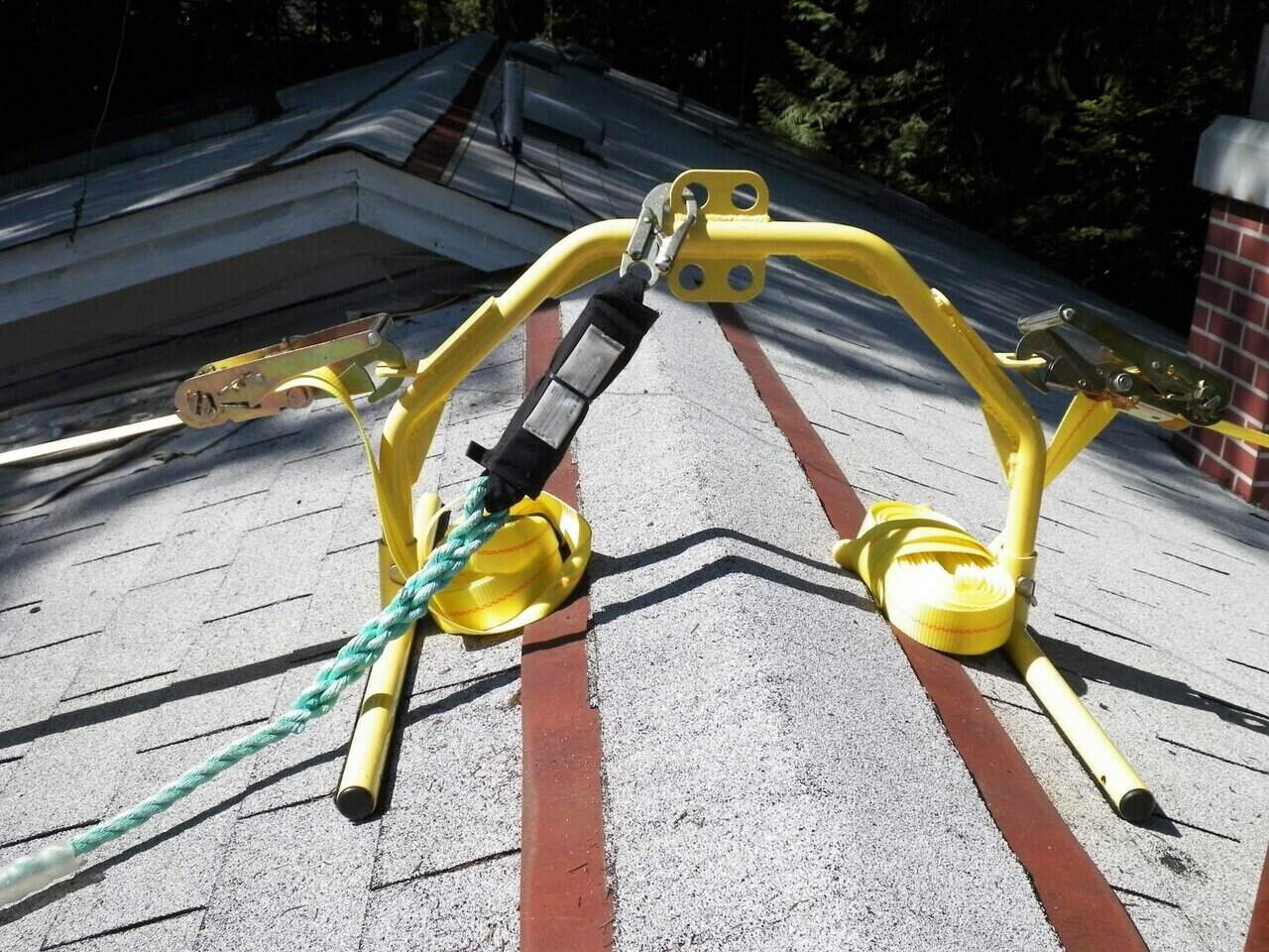 G Clamp Roof Tie Off System Rental