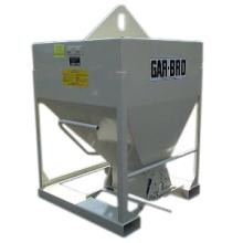 Gar-Bro | 1 Cu. Yd. Concrete Hopper. Fork or Hook