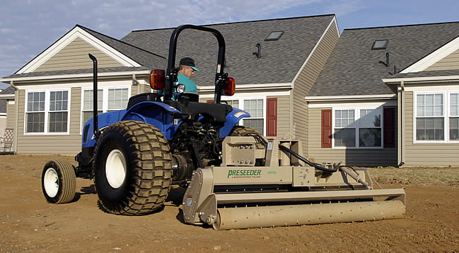 Rent Tractor Attachment. ATI Preseeder..80"