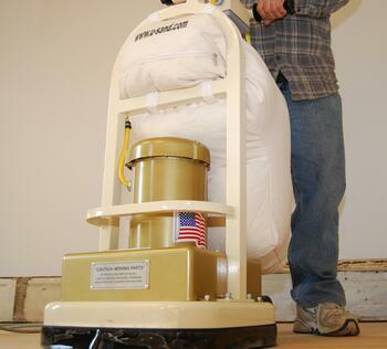 Floor sander best sale dust bag