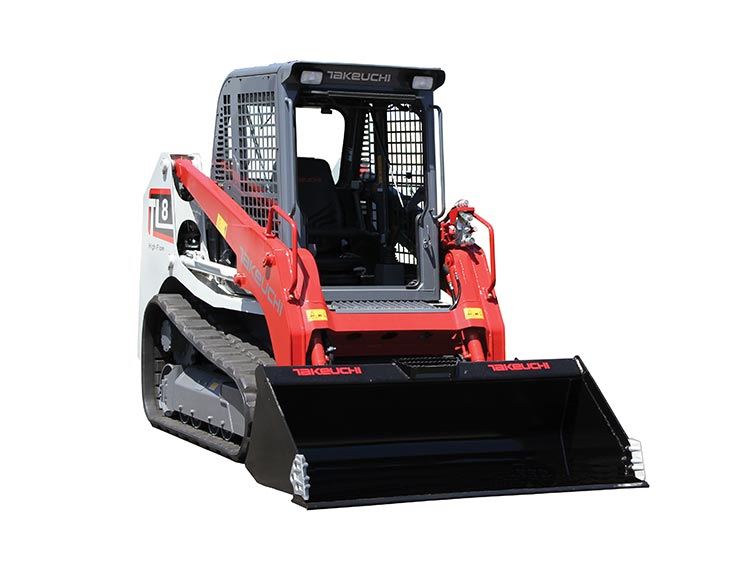 Rent a Medium Track Skid Loader, 8,631lbs Takeuchi TL8 Kubota SVL75