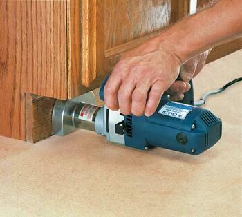 Toe kick saw deals tile