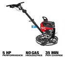 Trowel Machine, 24" Edger, Electric Battery Powered