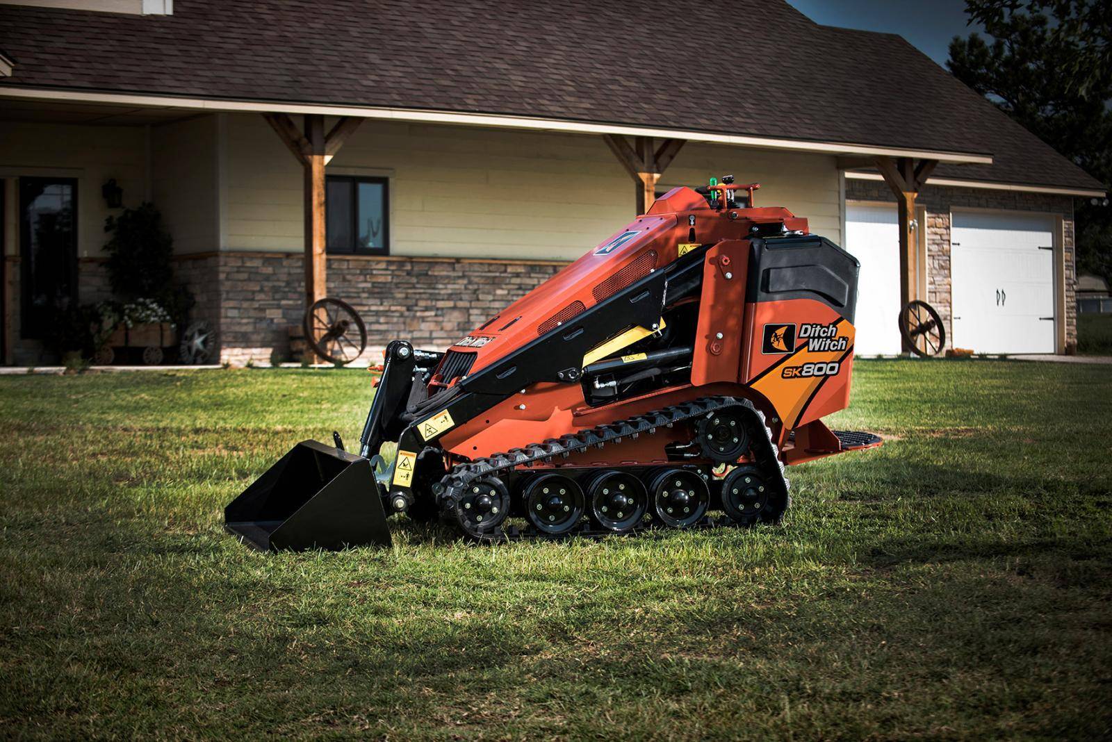 Ditch Witch SK800 Stand On Mini Track Loader repair - sometimes called a Dingo
