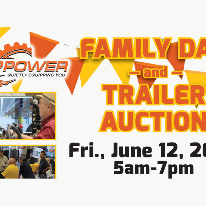 Family Day and Trailer Auction, June 12, 2026, 5am-7pm