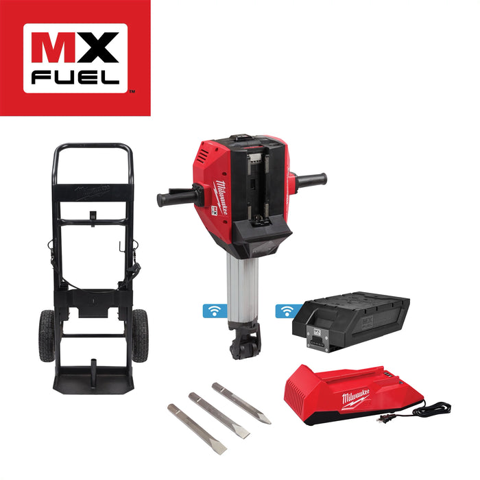 Rent a Jackhammer, BATTERY, 60 Lb, Stand-Up Type