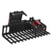 84" Brush Grapple. Open Bottom for Large Skidloader (2)