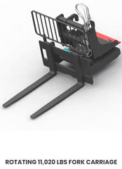 Magni Roto Boom Rotating Fork Assembly 4' Wide No Charge Option