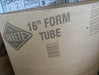 16" Sakrete Concrete Form Tube  48", Sonotube Sonotube Sonatube (0)