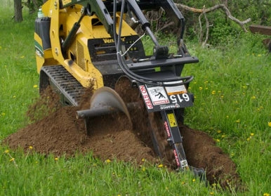 Trencher Attach. Rental, Stand On Skidloader 36" (2)