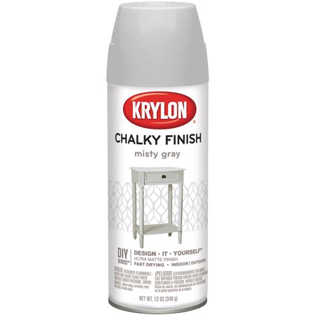 K04102000   SPRAY PNT CHLK MISTY GRAY 12OZ