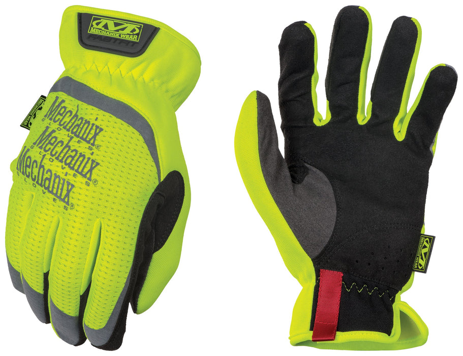 Hi-Viz FastFitÂ® Gloves (Medium, Hi-Viz Yellow)