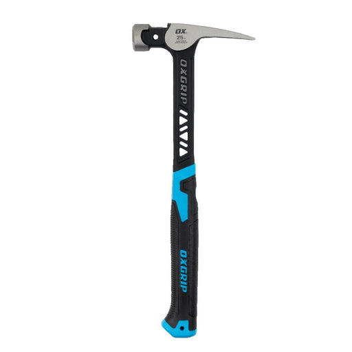 OX Pro 25oz Smooth Face Ultrastrike Framing Hammer