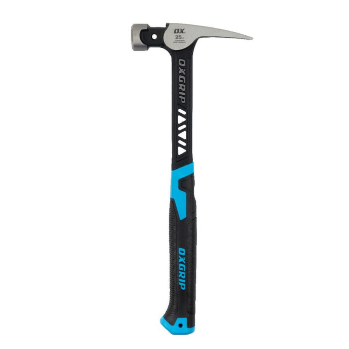 OX Pro 25oz Smooth Face Ultrastrike Framing Hammer