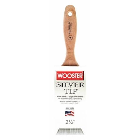 2 1/2" Silver Tip Varnish CT polyester paintbrush