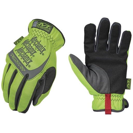 Hi-Viz FastFitÂ® Gloves (Large, Hi-Viz Yellow)