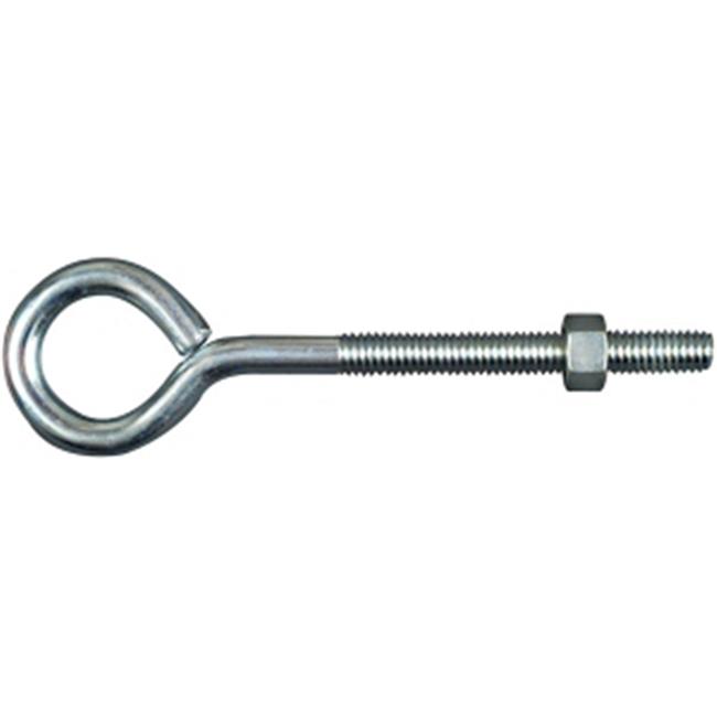N221-283  EYE BOLT W/NUT 3/8X6IN ZINC
