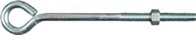 N221-333  EYE BOLT W/NUT 1/2X10IN ZINC