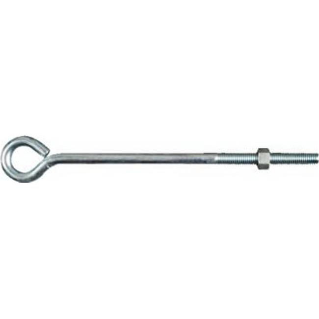 N221-341  EYE BOLT W/NUT 1/2X12IN ZINC