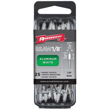 RSAW1/8  RIVET WHITE ALUM 1/8X1/8IN