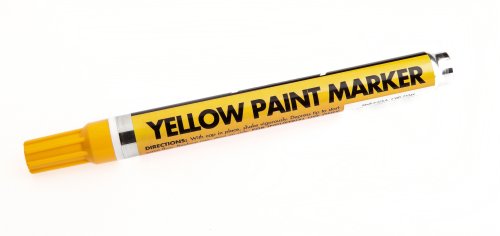 70822  PAINT MARKER YELLOW 10CC OILBS