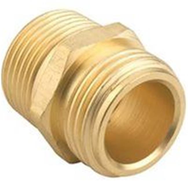 Brass Garden Hose adapter 3/4MX1/2