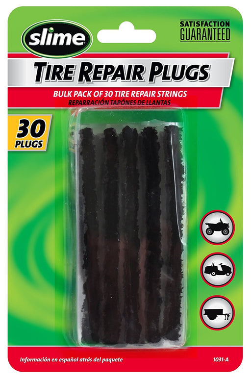 1031-A  PLUGS BLACK TUBLSS REFL 30PK