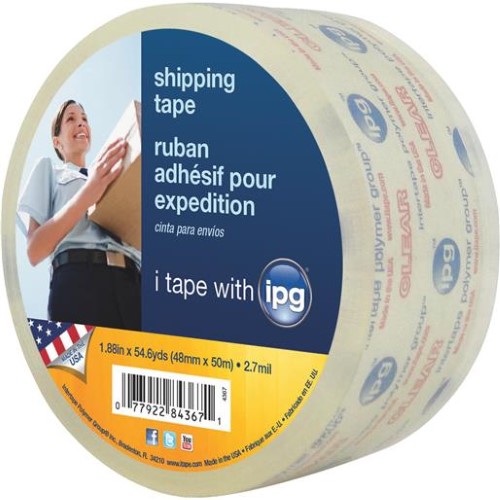 4367 Clear Packing Tape 188IN X 546YD ***SUB***