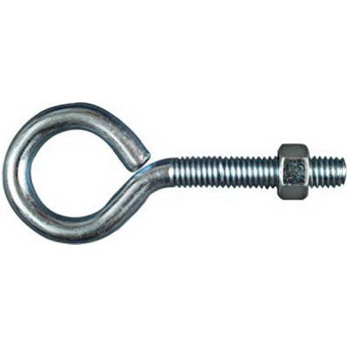 N221-267  EYE BOLT W/NUT 3/8X4IN ZINC