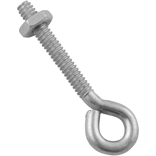 N221-069  EYE BOLT W/NUT 3/16X2IN ZINC