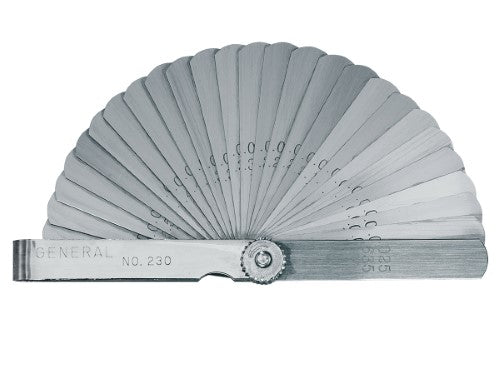 230 GAUGE FEELER THICKNESS