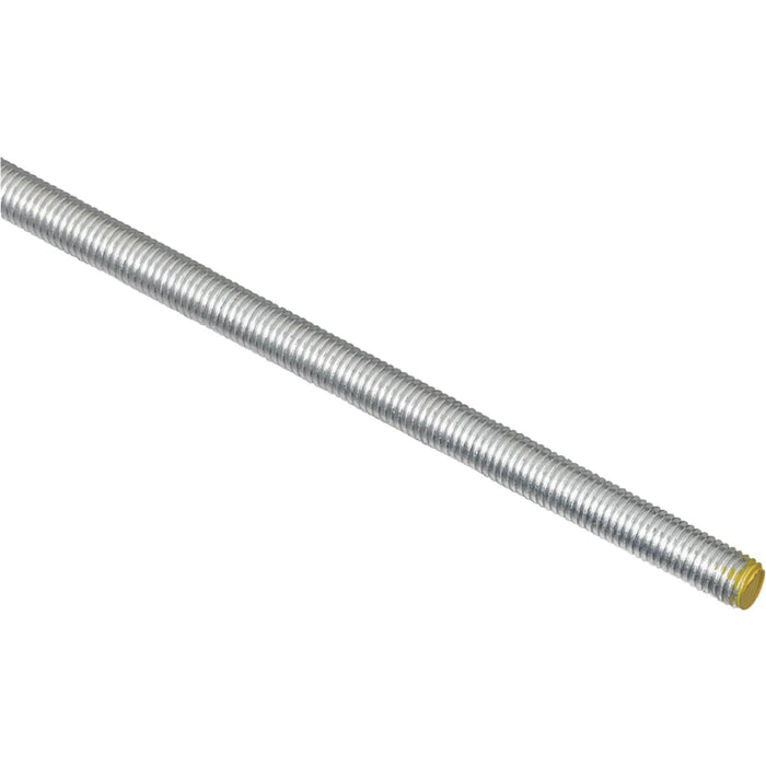 N179-432  STEEL ROD THRD ZN YEL3/8-16X24