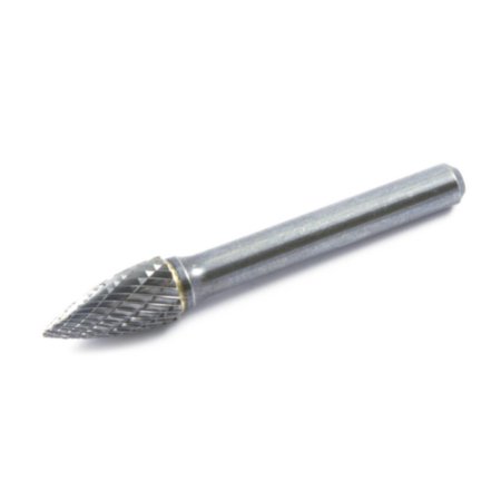 60127 3/8 in Dia Cut, 1/4 in Shank, Tree Pointed Shank