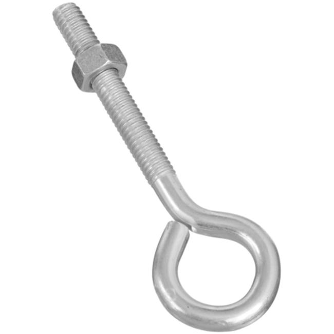 N221-226  EYE BOLT W/NUT 5/16X4IN ZINC