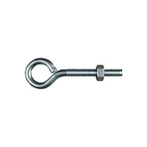 N221-119  EYE BOLT W/NUT 1/4X3IN ZINC