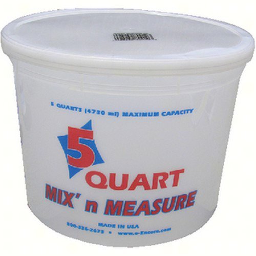 1000890  5 Quart Plastic Measuring/ Paint Container