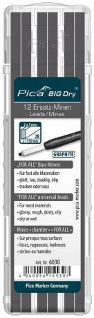 Pica BIG-Dry Refill-set Carpenter 2H (12 leads/pack)