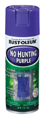 270970   Marking Spray, Purple, No Hunting/Trespassing, 12OZ