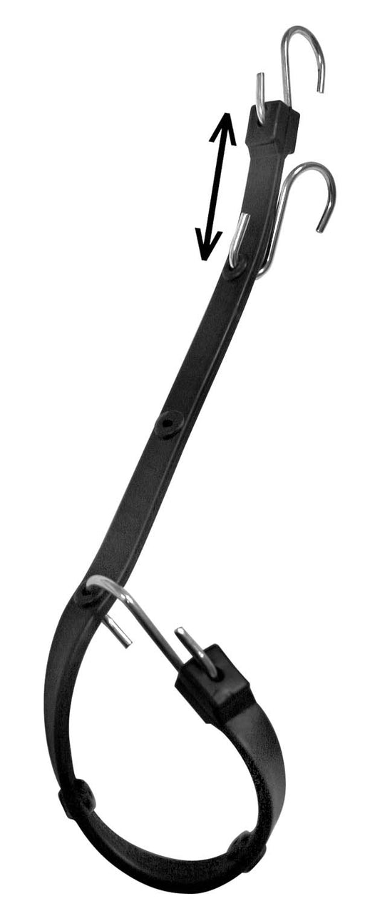 Adjustable Rubber Strap w/Reinforced Holes - 34"
