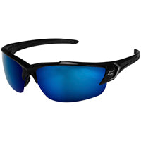 Khor G2 - Black Frame / Polarized Aqua Precision Blue Mirror Lenses