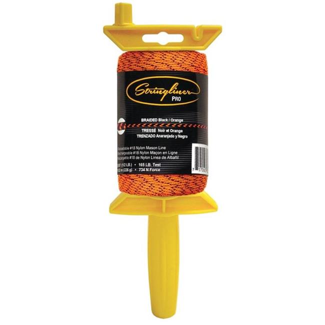 25491 BRAIDED LINE FL ORG/BLK 500 FT