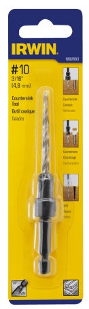 IRWIN Speedbor Countersink Wood Drill Bit, Number-10