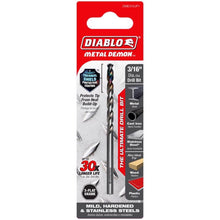 3/16" Metal Demon Drill Bit for Mild, Hardened and SS