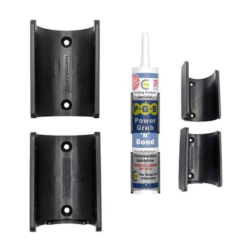 StealthMounts Caulking Tube Mounts (4 Pack)